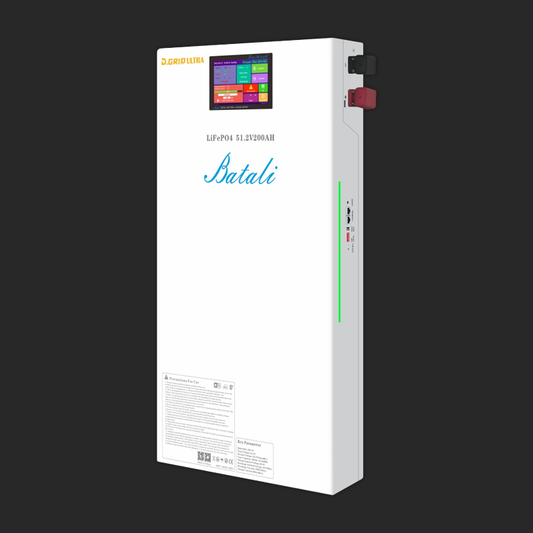 Batali High Capacity 51.2V 200Ah 10.24kWh LiFePO₄ Battery BA-39S-P | CAN/RS485 Communication